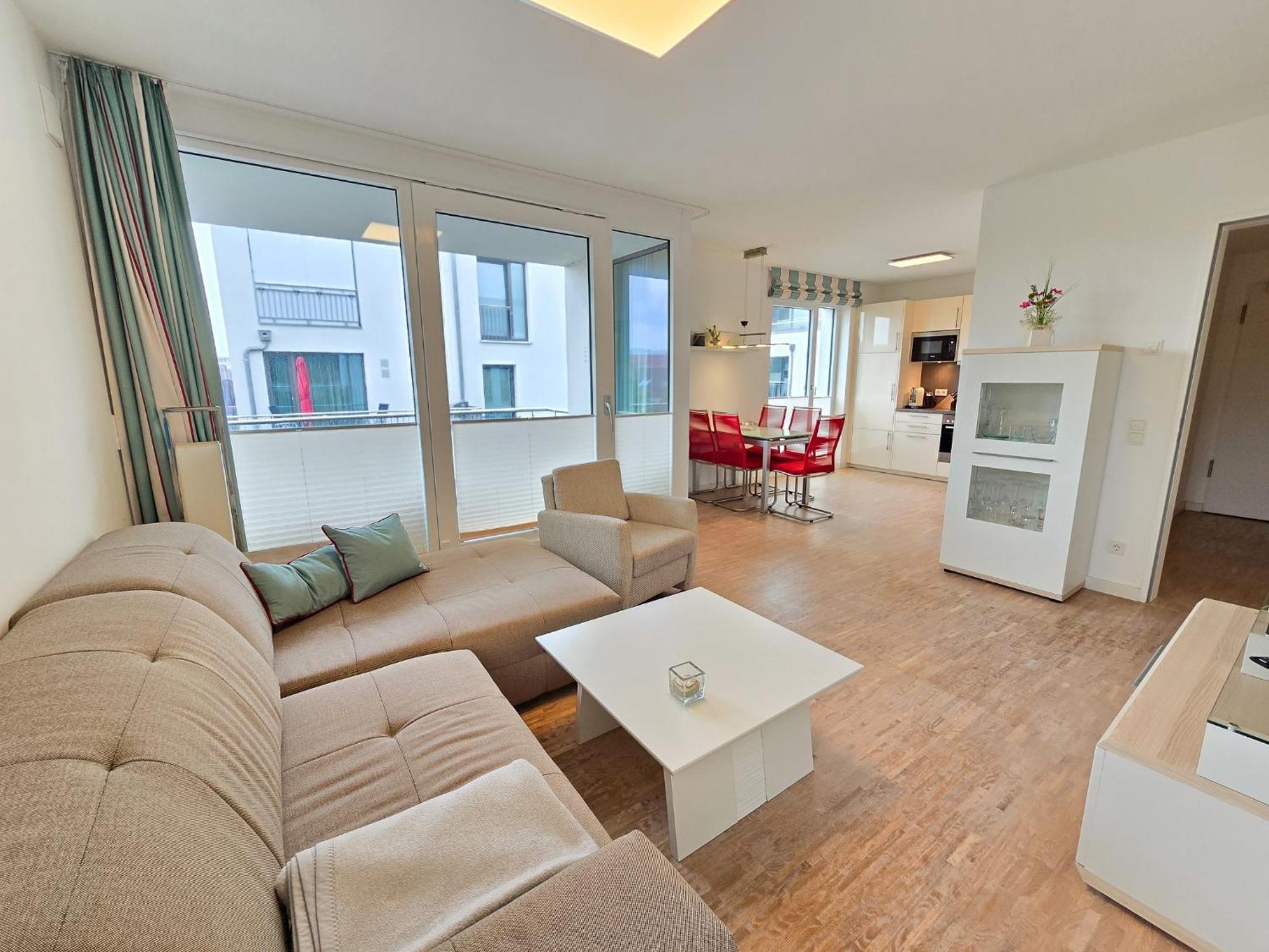 Strandvillen Binz - Ferienwohnung Mit 1 Schlafzimmer Und Balkon Dr-421 Exteriör bild